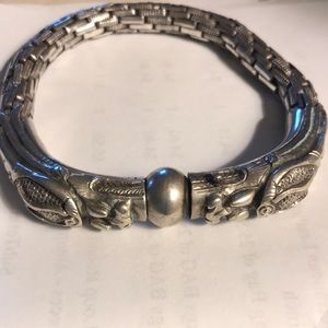 Antique Double Dragon Bracelet
